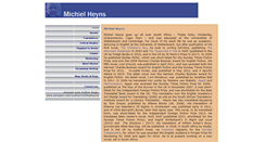 Desktop Screenshot of michielheyns.co.za